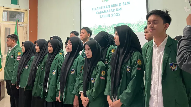 Semangat Baru! Pelantikan Pengurus Lembaga Kemahasiswaan BEM dan BLM Fakultas Farmasi Universitas Muslim Indonesia