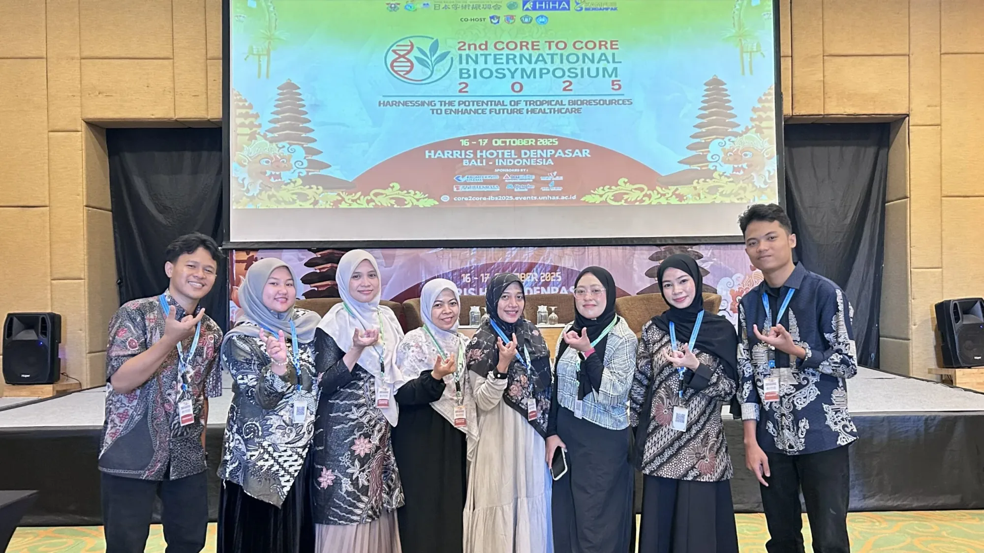 Delegasi Konferensi 2nd Core To Core International Biosymposium 2025
