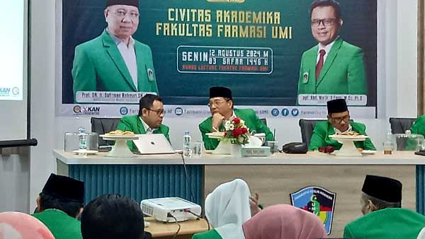 Silaturahmi Pimpinan Universitas Muslim Indonesia Dengan Fakultas Farmasi UMI