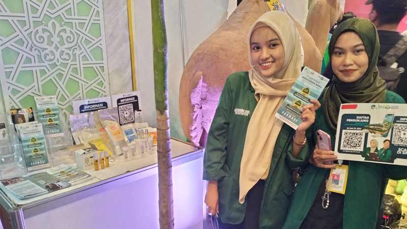 Farmasi UMI Ikut Andil Dalam Pameran Pendidikan dan Inovasi Perguruan Tinggi Sulawesi Education & Techno Expo 2025