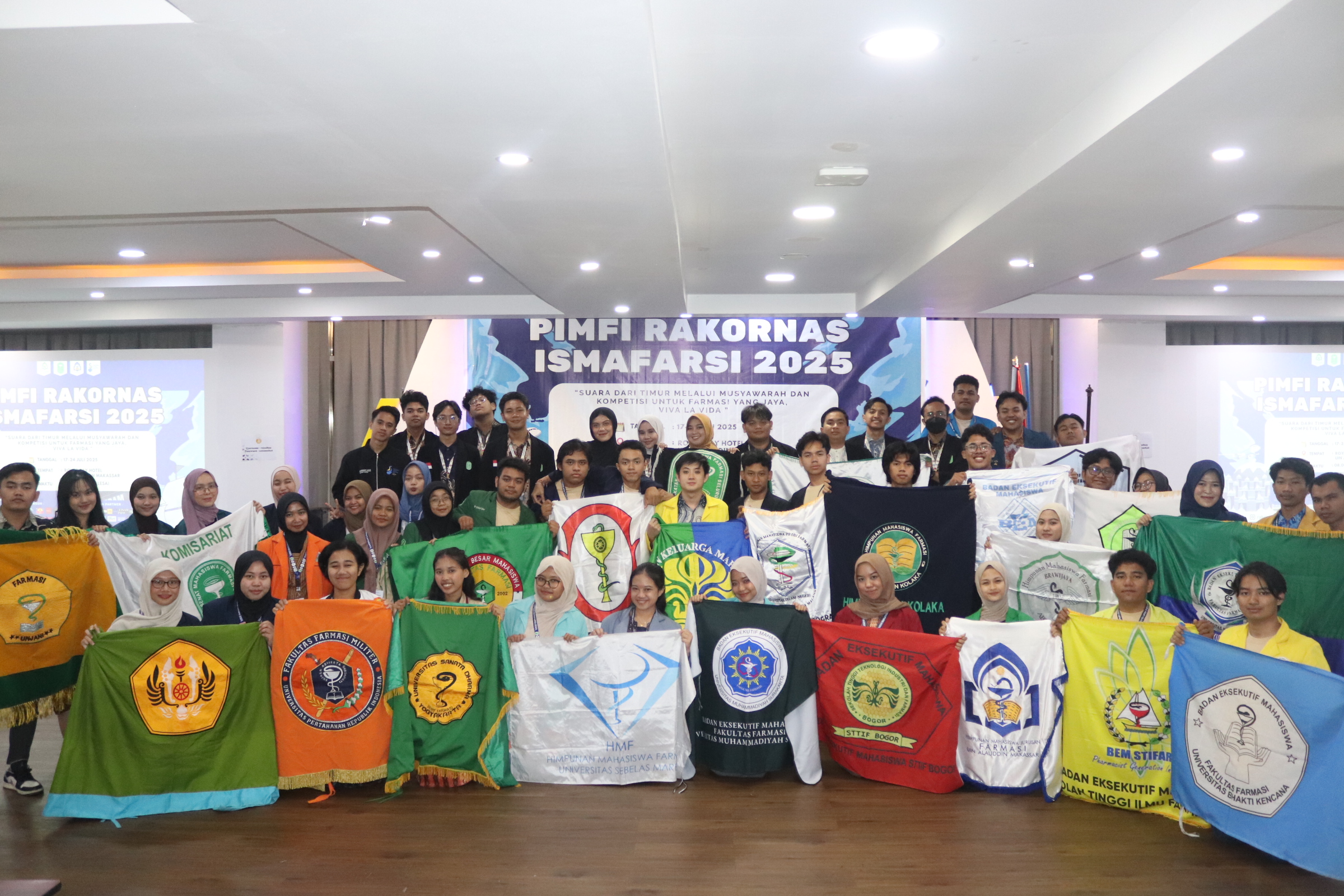 Makassar Jadi Panggung Sinergi: RAKORNAS ISMAFARSI 2025 Satukan Visi Mahasiswa Farmasi Se-Indonesia